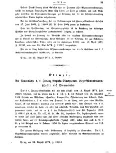 Verordnungsblatt für den Dienstbereich des K.K. Finanzministeriums für die im Reichsrate vertretenen Königreiche und Länder 18720907 Seite: 3