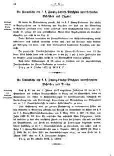 Verordnungsblatt für den Dienstbereich des K.K. Finanzministeriums für die im Reichsrate vertretenen Königreiche und Länder 18721108 Seite: 2