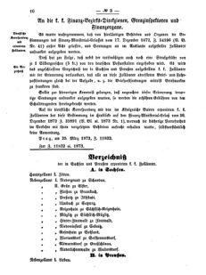 Verordnungsblatt für den Dienstbereich des K.K. Finanzministeriums für die im Reichsrate vertretenen Königreiche und Länder 18730329 Seite: 2