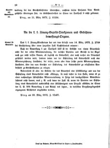 Verordnungsblatt für den Dienstbereich des K.K. Finanzministeriums für die im Reichsrate vertretenen Königreiche und Länder 18730329 Seite: 4