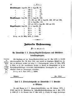 Verordnungsblatt für den Dienstbereich des K.K. Finanzministeriums für die im Reichsrate vertretenen Königreiche und Länder 18730421 Seite: 2