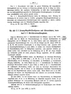 Verordnungsblatt für den Dienstbereich des K.K. Finanzministeriums für die im Reichsrate vertretenen Königreiche und Länder 18730707 Seite: 3