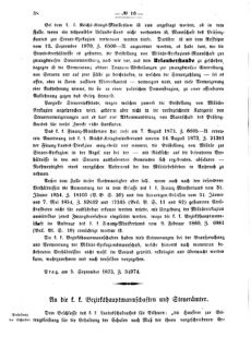 Verordnungsblatt für den Dienstbereich des K.K. Finanzministeriums für die im Reichsrate vertretenen Königreiche und Länder 18730917 Seite: 2