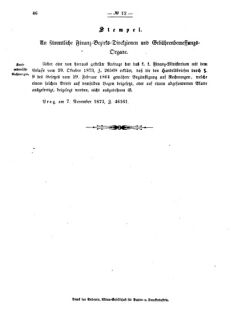 Verordnungsblatt für den Dienstbereich des K.K. Finanzministeriums für die im Reichsrate vertretenen Königreiche und Länder 18731118 Seite: 4