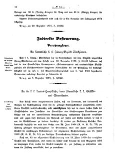 Verordnungsblatt für den Dienstbereich des K.K. Finanzministeriums für die im Reichsrate vertretenen Königreiche und Länder 18731230 Seite: 2