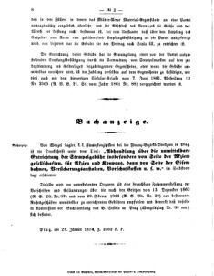 Verordnungsblatt für den Dienstbereich des K.K. Finanzministeriums für die im Reichsrate vertretenen Königreiche und Länder 18740211 Seite: 4