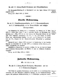 Verordnungsblatt für den Dienstbereich des K.K. Finanzministeriums für die im Reichsrate vertretenen Königreiche und Länder 18740410 Seite: 3