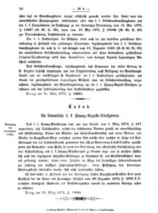 Verordnungsblatt für den Dienstbereich des K.K. Finanzministeriums für die im Reichsrate vertretenen Königreiche und Länder 18740410 Seite: 4