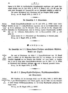 Verordnungsblatt für den Dienstbereich des K.K. Finanzministeriums für die im Reichsrate vertretenen Königreiche und Länder 18740805 Seite: 4