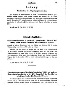 Verordnungsblatt für den Dienstbereich des K.K. Finanzministeriums für die im Reichsrate vertretenen Königreiche und Länder 18740805 Seite: 5