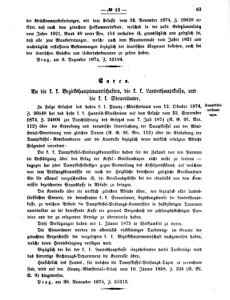 Verordnungsblatt für den Dienstbereich des K.K. Finanzministeriums für die im Reichsrate vertretenen Königreiche und Länder 18741228 Seite: 3