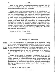 Verordnungsblatt für den Dienstbereich des K.K. Finanzministeriums für die im Reichsrate vertretenen Königreiche und Länder 18750409 Seite: 2