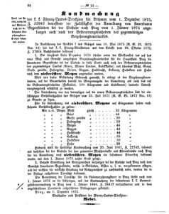 Verordnungsblatt für den Dienstbereich des K.K. Finanzministeriums für die im Reichsrate vertretenen Königreiche und Länder 18751216 Seite: 10