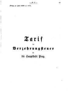 Verordnungsblatt für den Dienstbereich des K.K. Finanzministeriums für die im Reichsrate vertretenen Königreiche und Länder 18751216 Seite: 7