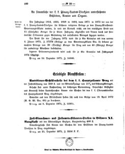 Verordnungsblatt für den Dienstbereich des K.K. Finanzministeriums für die im Reichsrate vertretenen Königreiche und Länder 18751228 Seite: 2