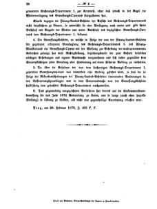 Verordnungsblatt für den Dienstbereich des K.K. Finanzministeriums für die im Reichsrate vertretenen Königreiche und Länder 18760303 Seite: 4