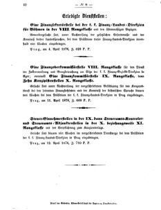 Verordnungsblatt für den Dienstbereich des K.K. Finanzministeriums für die im Reichsrate vertretenen Königreiche und Länder 18760418 Seite: 4