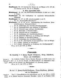 Verordnungsblatt für den Dienstbereich des K.K. Finanzministeriums für die im Reichsrate vertretenen Königreiche und Länder 18760802 Seite: 2