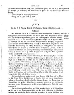 Verordnungsblatt für den Dienstbereich des K.K. Finanzministeriums für die im Reichsrate vertretenen Königreiche und Länder 18760802 Seite: 3