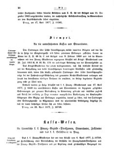 Verordnungsblatt für den Dienstbereich des K.K. Finanzministeriums für die im Reichsrate vertretenen Königreiche und Länder 18770509 Seite: 4