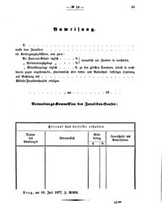 Verordnungsblatt für den Dienstbereich des K.K. Finanzministeriums für die im Reichsrate vertretenen Königreiche und Länder 18770818 Seite: 9