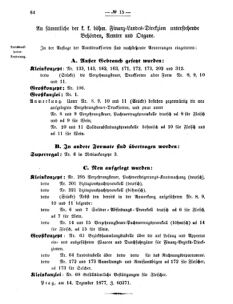 Verordnungsblatt für den Dienstbereich des K.K. Finanzministeriums für die im Reichsrate vertretenen Königreiche und Länder 18771231 Seite: 2