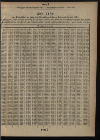 Verordnungsblatt des Postsparkassen-Amtes in Wien 19081001 Seite: 11