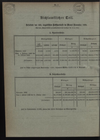 Verordnungsblatt des Postsparkassen-Amtes in Wien 19090102 Seite: 12