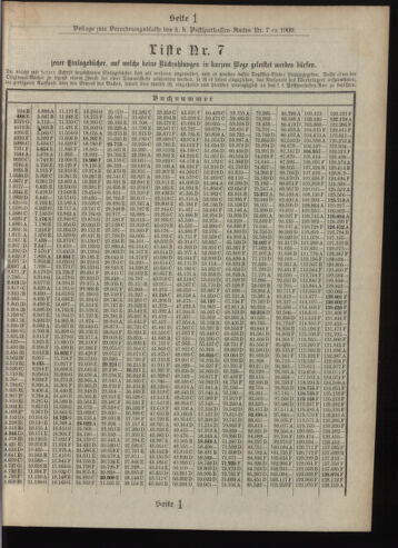 Verordnungsblatt des Postsparkassen-Amtes in Wien 19090701 Seite: 11