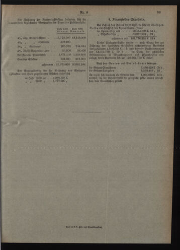 Verordnungsblatt des Postsparkassen-Amtes in Wien 19100801 Seite: 13