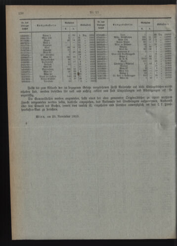 Verordnungsblatt des Postsparkassen-Amtes in Wien 19101201 Seite: 8