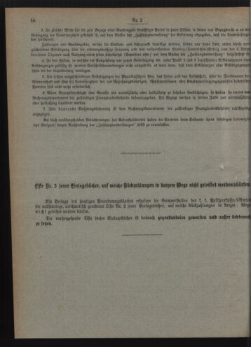 Verordnungsblatt des Postsparkassen-Amtes in Wien 19110201 Seite: 2