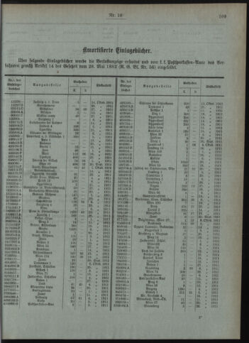 Verordnungsblatt des Postsparkassen-Amtes in Wien 19111002 Seite: 5