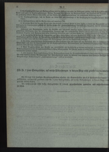 Verordnungsblatt des Postsparkassen-Amtes in Wien 19120201 Seite: 2