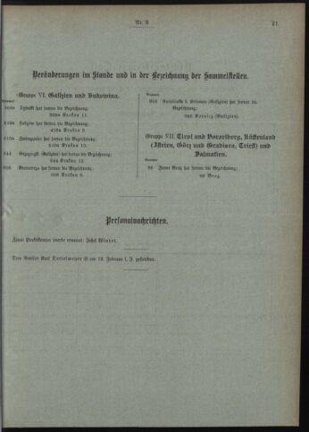 Verordnungsblatt des Postsparkassen-Amtes in Wien 19120301 Seite: 9