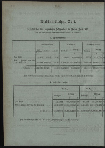 Verordnungsblatt des Postsparkassen-Amtes in Wien 19120801 Seite: 10