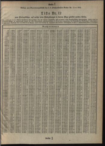 Verordnungsblatt des Postsparkassen-Amtes in Wien 19121202 Seite: 15