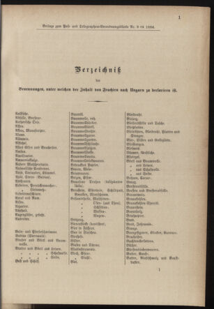 Post- und Telegraphen-Verordnungsblatt für das Verwaltungsgebiet des K.-K. Handelsministeriums 18840222 Seite: 9