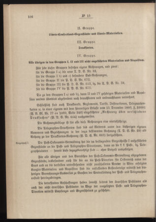 Post- und Telegraphen-Verordnungsblatt für das Verwaltungsgebiet des K.-K. Handelsministeriums 18840322 Seite: 2