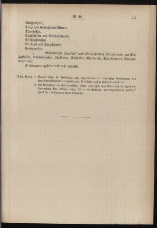 Post- und Telegraphen-Verordnungsblatt für das Verwaltungsgebiet des K.-K. Handelsministeriums 18840322 Seite: 7