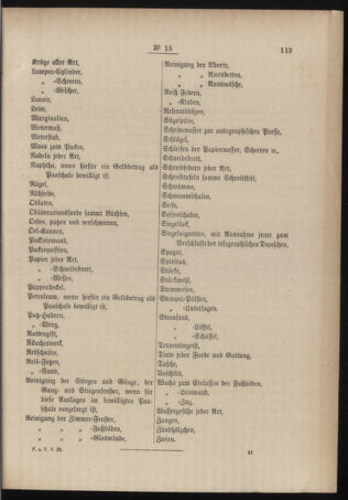 Post- und Telegraphen-Verordnungsblatt für das Verwaltungsgebiet des K.-K. Handelsministeriums 18840322 Seite: 9