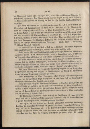 Post- und Telegraphen-Verordnungsblatt für das Verwaltungsgebiet des K.-K. Handelsministeriums 18840401 Seite: 6