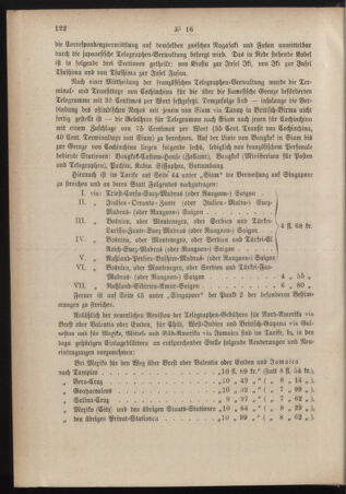 Post- und Telegraphen-Verordnungsblatt für das Verwaltungsgebiet des K.-K. Handelsministeriums 18840401 Seite: 8