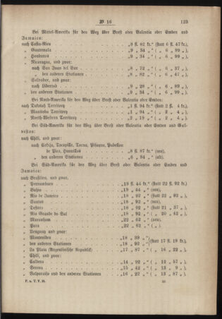 Post- und Telegraphen-Verordnungsblatt für das Verwaltungsgebiet des K.-K. Handelsministeriums 18840401 Seite: 9