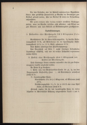 Post- und Telegraphen-Verordnungsblatt für das Verwaltungsgebiet des K.-K. Handelsministeriums 18840423 Seite: 8