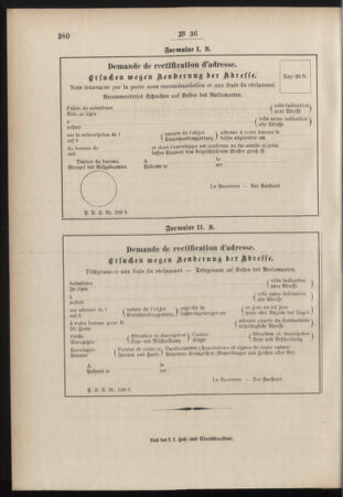 Post- und Telegraphen-Verordnungsblatt für das Verwaltungsgebiet des K.-K. Handelsministeriums 18840624 Seite: 4