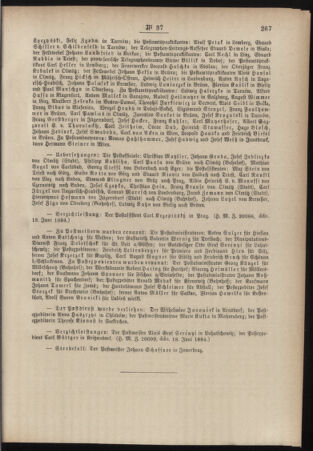 Post- und Telegraphen-Verordnungsblatt für das Verwaltungsgebiet des K.-K. Handelsministeriums 18840630 Seite: 7