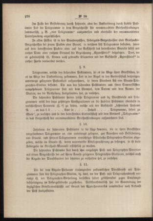 Post- und Telegraphen-Verordnungsblatt für das Verwaltungsgebiet des K.-K. Handelsministeriums 18840702 Seite: 6