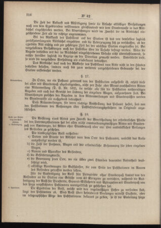 Post- und Telegraphen-Verordnungsblatt für das Verwaltungsgebiet des K.-K. Handelsministeriums 18840714 Seite: 12