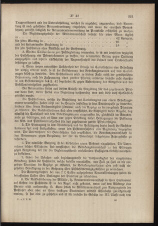 Post- und Telegraphen-Verordnungsblatt für das Verwaltungsgebiet des K.-K. Handelsministeriums 18840714 Seite: 17